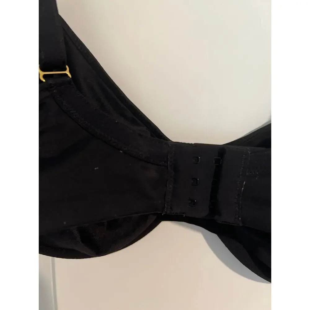 Soma Embraceable Unlined Perfect Coverage Bra – 38DD – Black - Picture 6 of 6